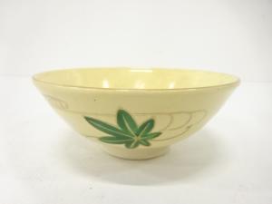 作家物　金彩色絵　雲錦　茶碗